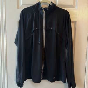 Champion zip up shirt